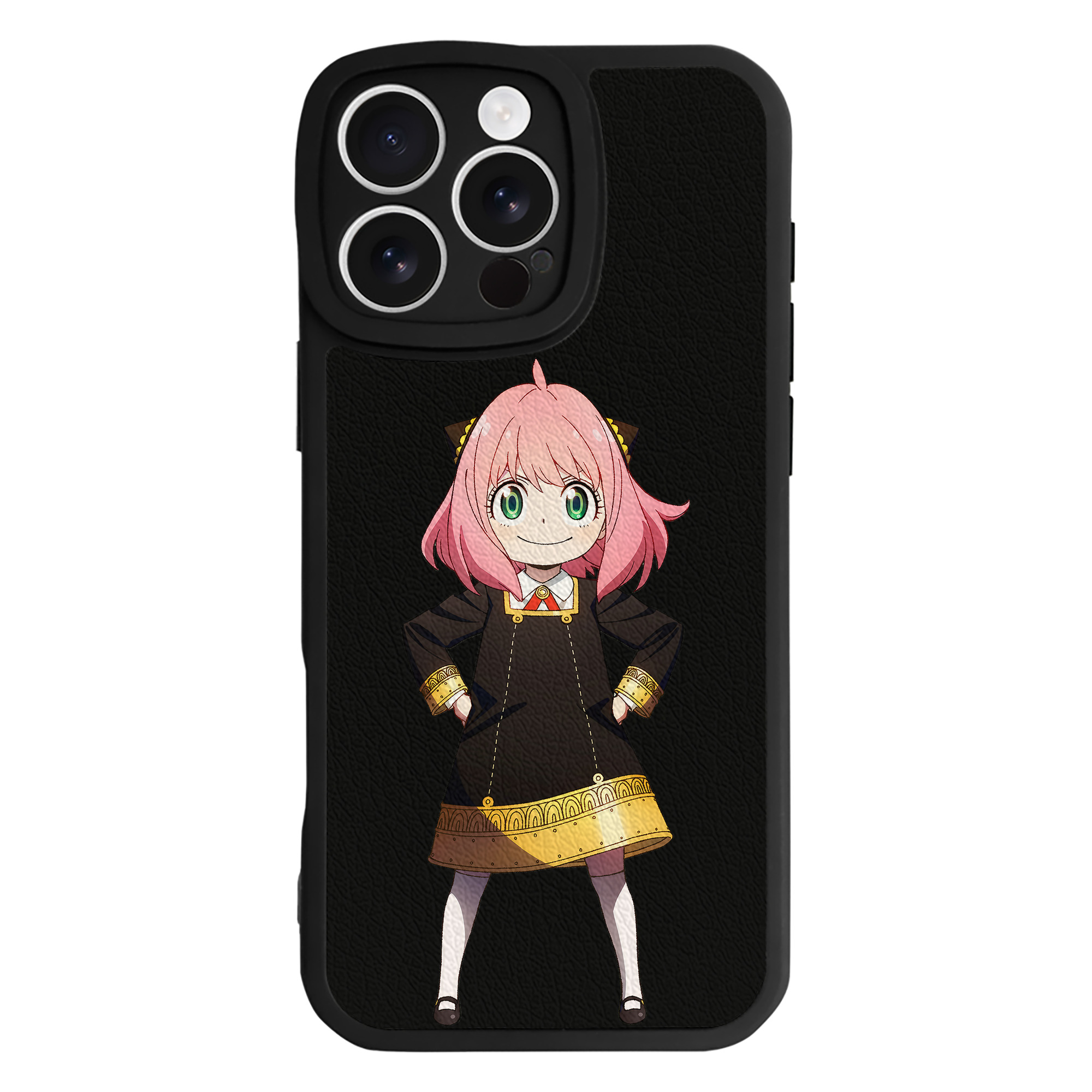 （画像用） SPY×FAMILY间谍家家酒 【iPhone 16シリーズ対応】シリコンスマホケース（レザー調） 材質：シリコン